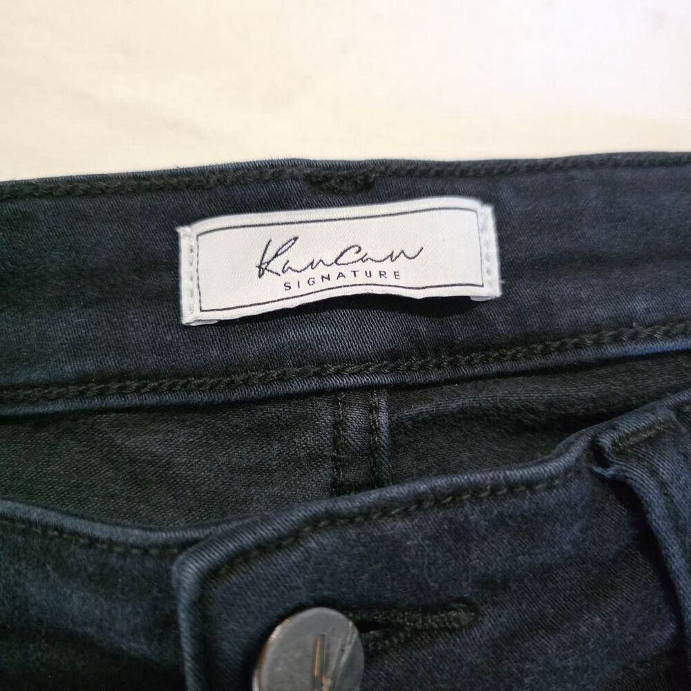 KanCan Signature Mid Rise Skinny Black Jeans Size 29 - Picture 4 of 8
